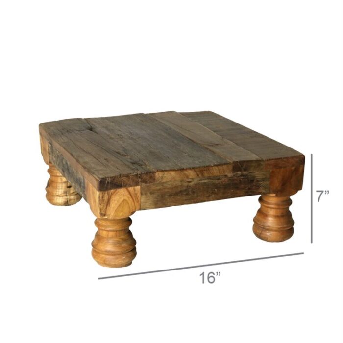 Beanland Solid Wood Single Coffee Table - Chic Decora