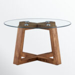 Beil Glass Top Coffee Table - Chic Decora