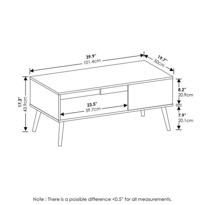 Bertta Coffee Table - Chic Decora