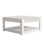 Brandarius 4 Legs Coffee Table with Storage - Chic Decora