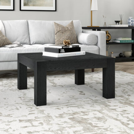 Moby Glass Top Coffee Table - Chic Decora