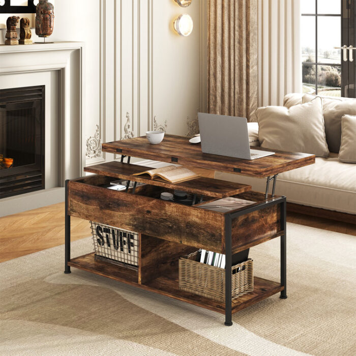 Brenae Lift Top Coffee Table - Chic Decora