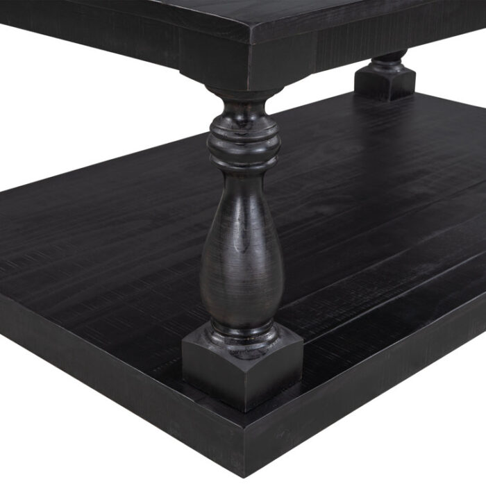 Brhianna Solid Wood Elegant Coffee Table - Chic Decora