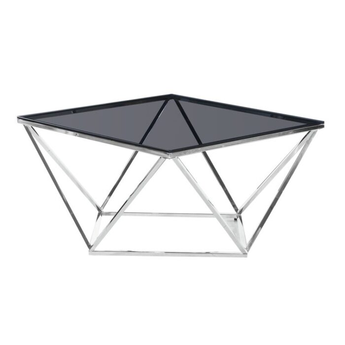 Bridger Glass Top Coffee Table - Chic Decora