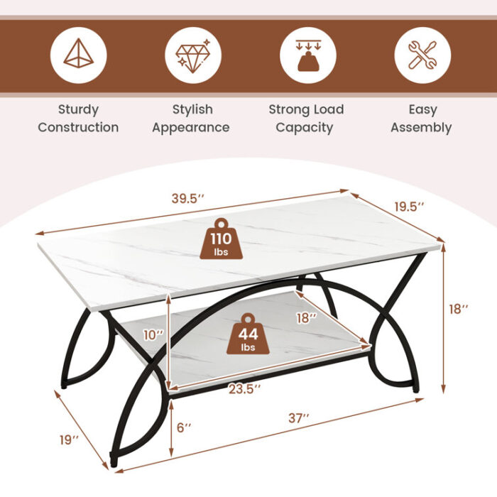 Bueschel Coffee Table - Chic Decora