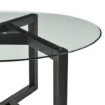 Bueso Glass Top Coffee Table - Chic Decora