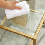 Bundy Glass Top Coffee Table - Chic Decora