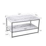 Burkhalter Coffee Table - Chic Decora