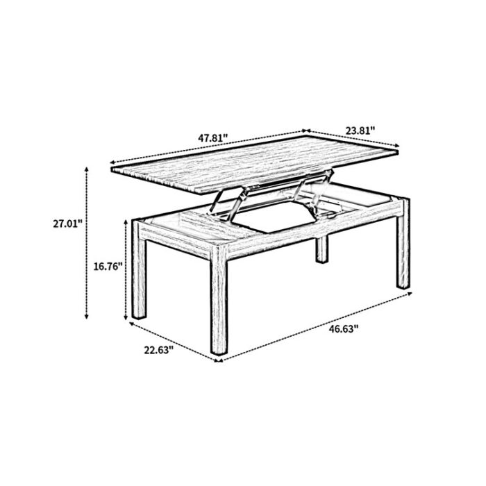 Calae Coffee Table - Chic Decora