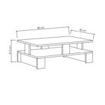 Centerport Coffee Table - Chic Decora