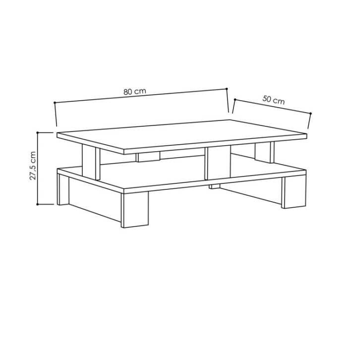 Centerport Coffee Table - Chic Decora