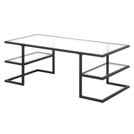 Xane 48″ Steel Coffee Table - Chic Decora