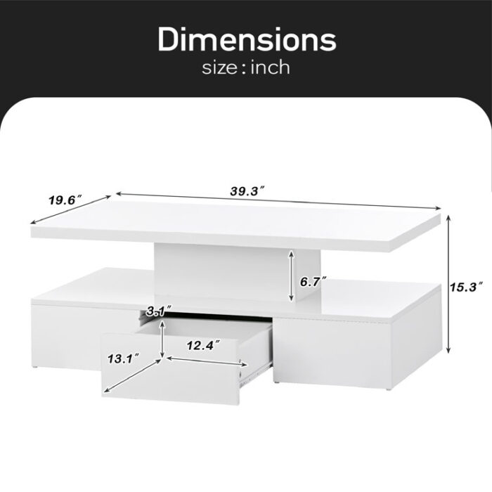 Chawanna Coffee Table - Chic Decora