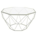 Halloway Glass Top Coffee Table - Chic Decora