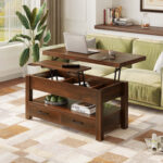 Chumani Coffee Table with Storage, Lift Top Coffee Table for Living Room - Chic Decora