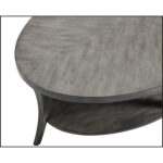 Clementius Contemporary Oval Shelf Coffee Table - Chic Decora