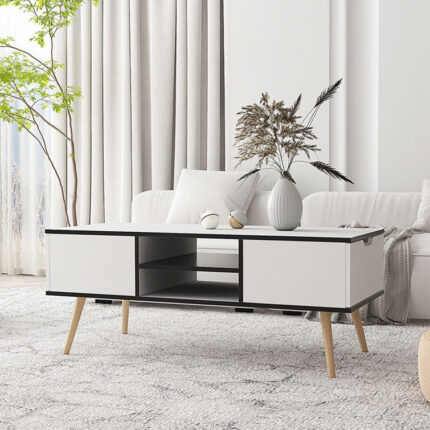 Round Lift Top Coffee Table With Storage - Chic Decora