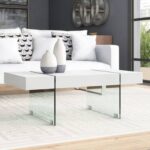 Aganlane Solid Wood Top Coffee Table - Chic Decora