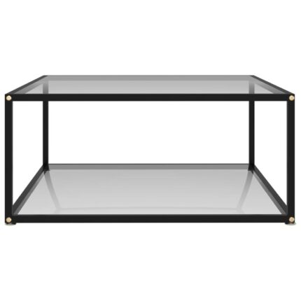 Coffee Table End Table Living Room Accent Sofa Table Tempered Glass - Chic Decora