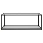 Coffee Table End Table Living Room Accent Sofa Table Tempered Glass - Chic Decora