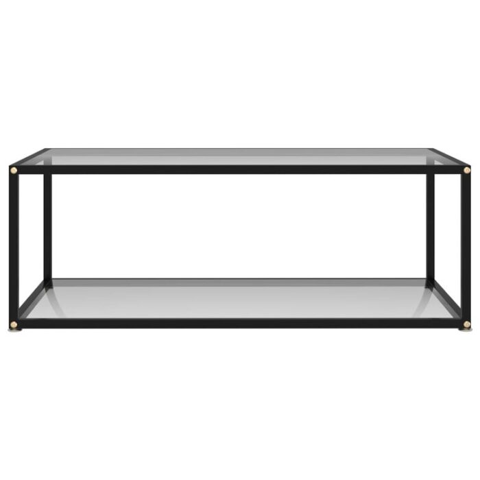 Coffee Table End Table Living Room Accent Sofa Table Tempered Glass - Chic Decora