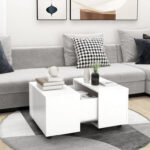 Coffee Table End Table Sofa Table Living Room Furniture Engineered Wood - Chic Decora