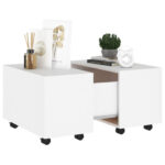 Coffee Table End Table Sofa Table Living Room Furniture Engineered Wood - Chic Decora