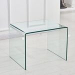 Coggon Glass Coffee Table,Cocktail Table,center table - Chic Decora