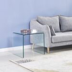 Coggon Glass Coffee Table,Cocktail Table,center table - Chic Decora