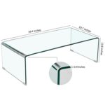 Corydon Glass Coffee Table - Chic Decora