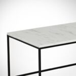 Cosco Frame Rectangle Coffee Table White Marble - Chic Decora