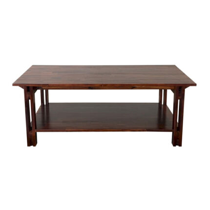 Damius Solid Wood Coffee Table - Chic Decora