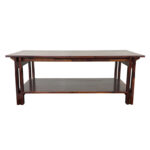 Damius Solid Wood Coffee Table - Chic Decora