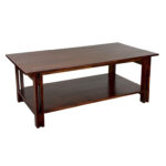 Damius Solid Wood Coffee Table - Chic Decora