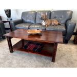 Damius Solid Wood Coffee Table - Chic Decora