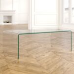 Dasher Glass Single Coffee Table - Chic Decora