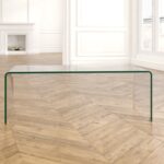 Dasher Glass Single Coffee Table - Chic Decora