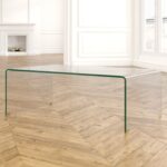 Dasher Glass Single Coffee Table - Chic Decora