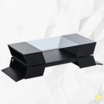 Daveonna Glass Top Coffee Table - Chic Decora