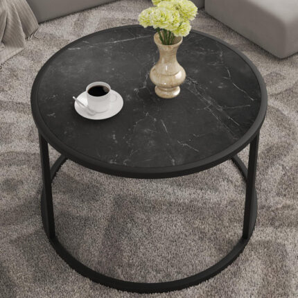 Antley Solid Wood Coffee Table - Chic Decora