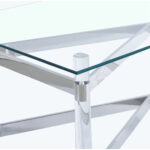 Delgardo Glass Top Single Coffee Table - Chic Decora