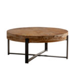 Dhriya Solid Wood Top Coffee Table - Chic Decora