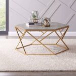 Halloway Glass Top Coffee Table - Chic Decora