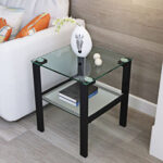 Dontavious Glass Top Coffee Table - Chic Decora