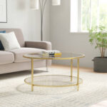 Accursio Glass Top Coffee Table - Chic Decora