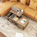 Dyani Lift Top Coffee Table with Storage - Chic Decora