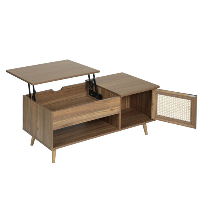 Dyani Lift Top Coffee Table with Storage - Chic Decora