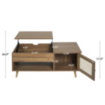 Dyani Lift Top Coffee Table with Storage - Chic Decora