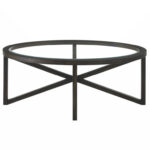 Eastchester Tempered Glass Coffee Table - Chic Decora