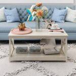 Dilon Solid Wood Coffee Table - Chic Decora